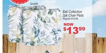 Oxford Mills Bali Collection 2pk Chair Pads offer