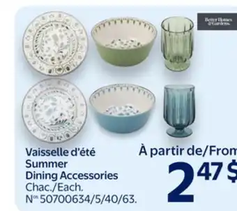Walmart Dining Accessories offer