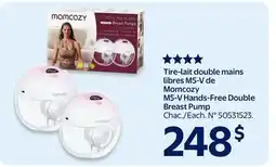 Walmart MS-V Hands-Free Double Breast Pump offer