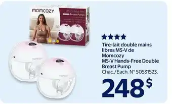 Walmart MS-V Hands-Free Double Breast Pump offer