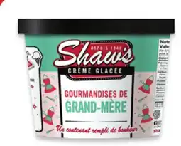 Walmart Shaw's Ice Cream Tubs offer