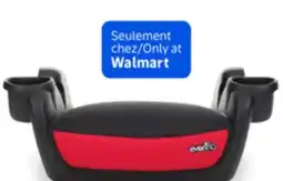 Walmart Evenflo Go Time No-Black Booster Car Seat offer