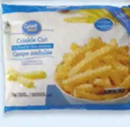 Walmart Great Value Crinkle Cut Fries offer