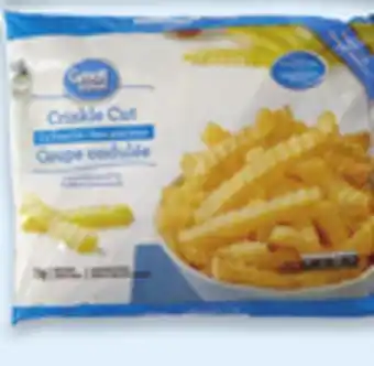 Walmart Great Value Crinkle Cut Fries offer
