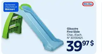 Walmart Glissoire First Slide offer