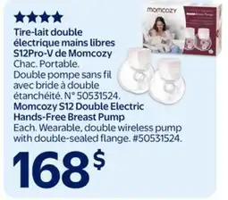 Walmart Momcozy 512 Double Electric Hands-Free Breast Pump offer