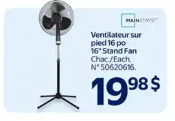 Walmart 16 Stand Fan offer