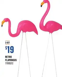 Canac Retro Flamingos offer