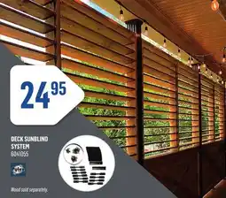 Canac Deck Sunblind System offer