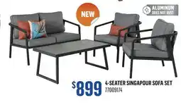 Canac 4-Seater Singapour Sofa Set offer