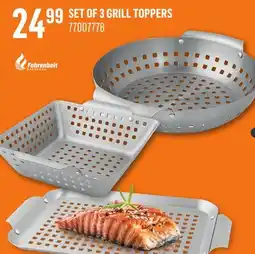 Canac Set of 3 Grill Toppers offer