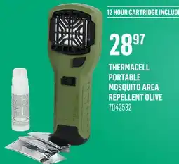 Canac Thermacell Portable Mosquito Area Repellent Olive offer
