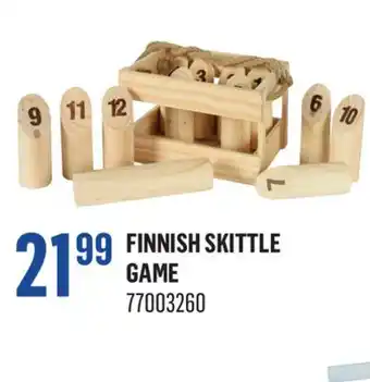 Canac Finnish Skittle Game offer