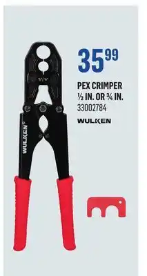 Canac PEX Crimper 1/2 in. or 3/4 in offer