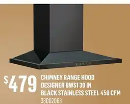 Canac Chimney Range Hood offer