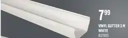 Canac Vinyl Gutter 3 m White offer
