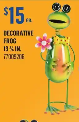 Canac Decorative Frog 13 3/4 in offer