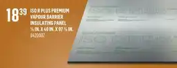 Canac ISO R PLUS Premium Vapour Barrier Insulating Panel offer