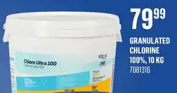 Canac Granulated Chlorine offer