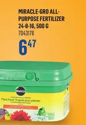 Canac Miracle-Gro All-Purpose Fertilizer 24-8-16 offer