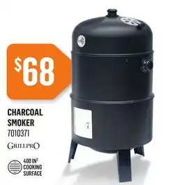Canac Charcoal Smoker offer