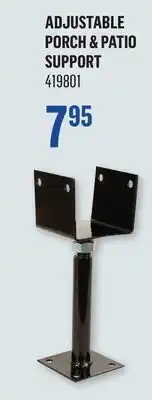Canac Adjustable Porch & Patio Support offer