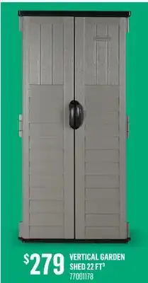 Canac Vertical Garden Shed 22 ft³ offer