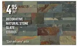 Canac Decorative Natural Stone offer