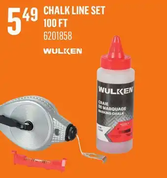 Canac Chalk Line Set 100 ft offer