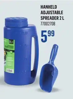 Canac HANHELD ADJUSTABLE SPREADER 2 L offer