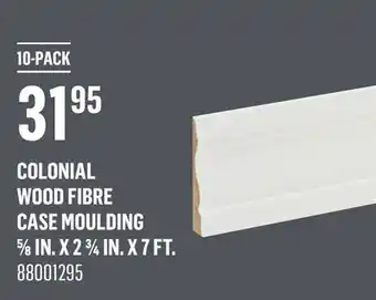 Canac COLONIAL WOOD FIBRE CASE MOULDING 5/8 IN. X 2 3/4 IN. X 7 FT offer