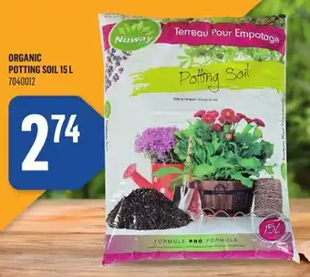 Canac Organic Potting Soil 15 L offer