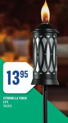 Canac CITRONELLA TORCH 5 FT offer