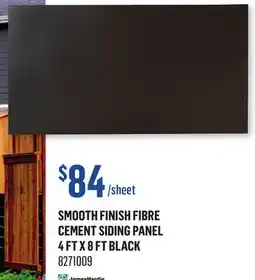 Canac SMOOTH FINISH FIBRE CEMENT SIDING PANEL 4 FT X 8 FT offer