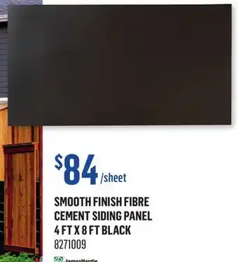 Canac SMOOTH FINISH FIBRE CEMENT SIDING PANEL 4 FT X 8 FT offer