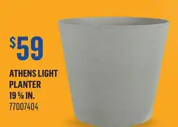 Canac Athens Light Planter offer