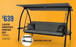 Canac 3-SEATER CONVERTIBLE SWING BED offer