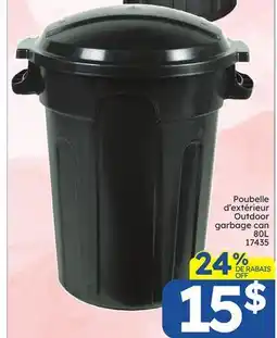 Rossy Outdoor garbage can offer