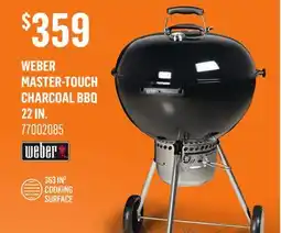 Canac WEBER MASTER-TOUCH CHARCOAL BBQ 22 IN offer