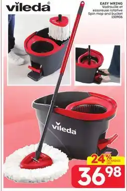 Rossy Spin mop and bucket offer