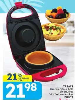 Rossy Waffle bowl maker offer
