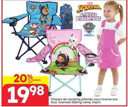 Rossy Asst. licensed folding camp chairs offer