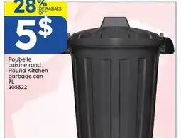 Rossy Round Kitchen garbage can offer