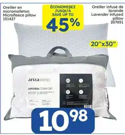 Rossy Microfleece pillow offer