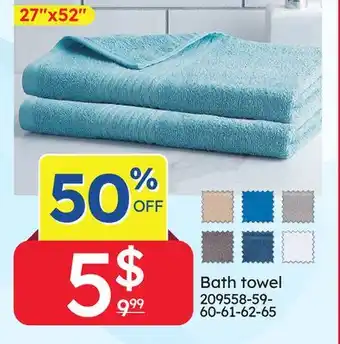 Rossy Bath towel offer