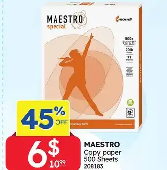 Rossy MAESTRO Copy paper offer