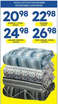 Rossy MICROFIBER COMFORTER offer