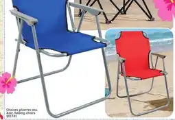 Rossy Asst. folding chairs offer