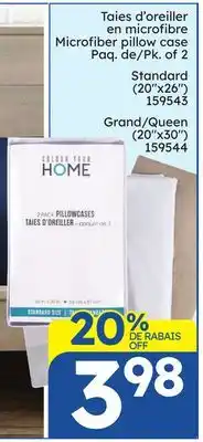 Rossy Microfiber pillow case offer