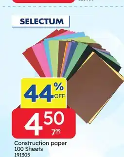 Rossy Construction paper 100 Sheets offer